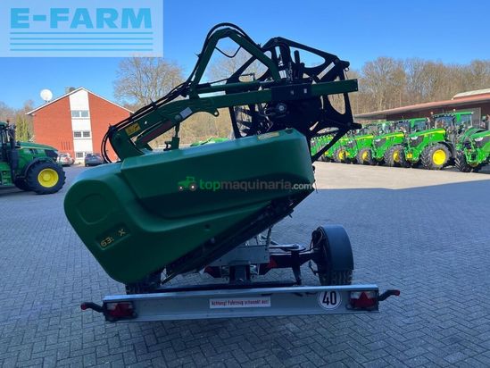 Cabezal - John Deere - 635x inkl. bruns schneidwerkswagen