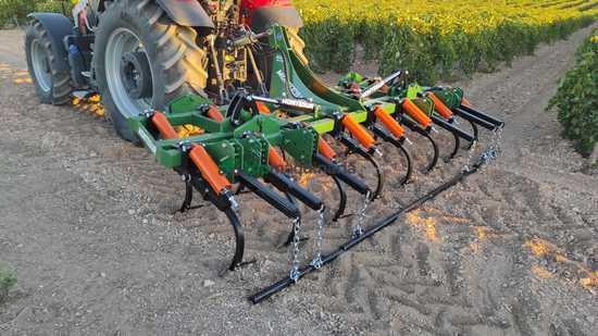 CULTIVADOR CHISEL 15 BRAZOS 40X30 CON PROTECTOR