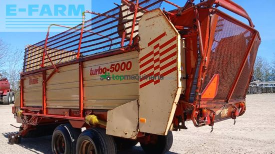 Remolqu agrícola - Krone - turbo 5000