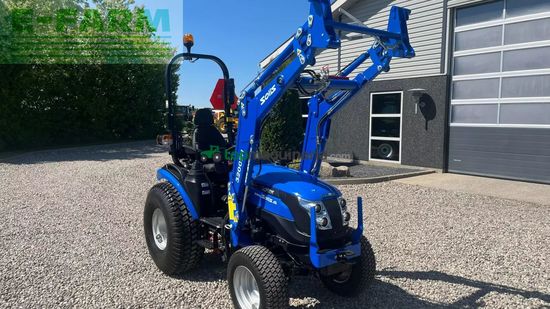 Tractor agrícola - Solis - h26 hst turfdæk og frontlæsser