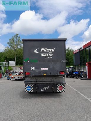 Cinta transportadora de forraje - Fliegl - asw 268.40 abschiebewagen