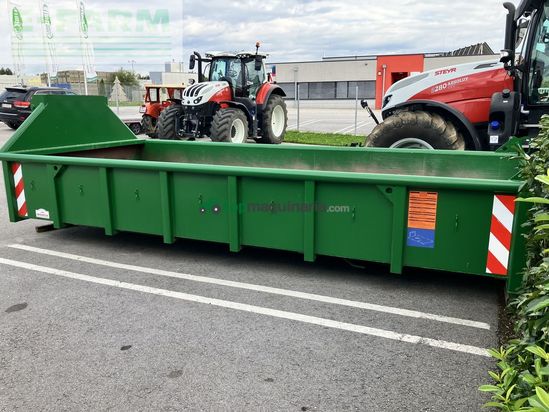 Remolqu agrícola -  - abrollcontainer monza 9,5 m³, 550x230x75cm