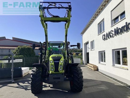 Tractor agrícola - Claas - arion 420 trend + fl 80 c