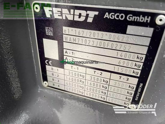 Tractor agrícola - Fendt - 728 gen7 profi plus