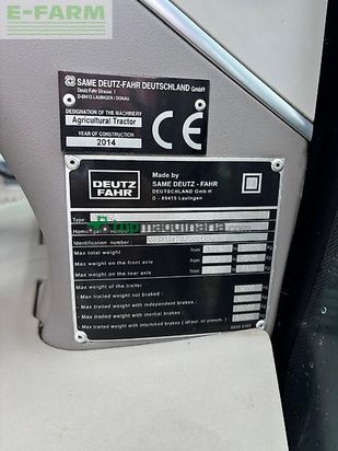 Tractor agrícola - Deutz-Fahr - 6180ttv