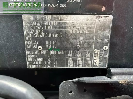 Tractor agrícola - Case IH - puma 185 cvx