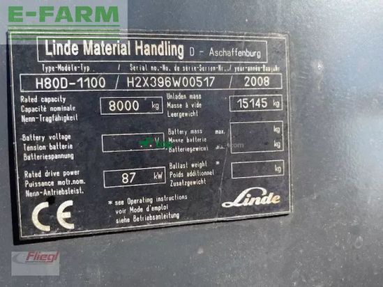 Elevadora - Linde - h 80 d