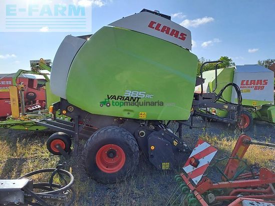 Empacadora gigant - Claas - variant 385 rc