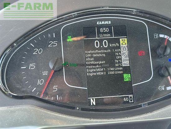 Tractor agrícola - Claas - axos 3.120 b13 + fl 100 c fhz