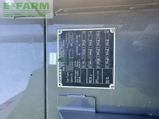 Cosechadora de Cereal - Claas - jaguar 950 e5