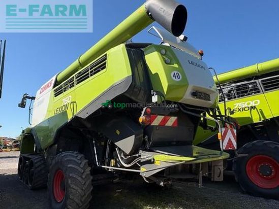 Cosechadora de Cereal - Claas - lexion 760 terra trac