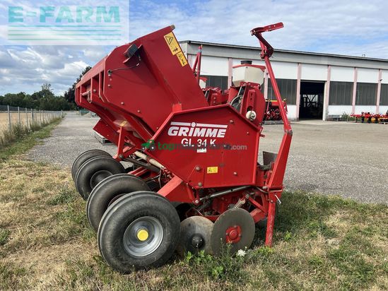 Cosechadora - arrancadora de patata - Grimme - kartoffelleger gl34k
