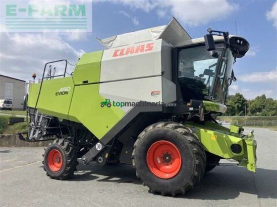 Cosechadora de Cereal -  - claas mähdrescher evion 450