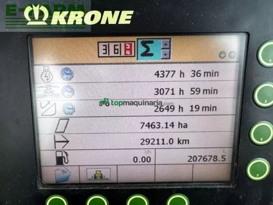 Cosechadora de Cereal - Krone - krone big x 500