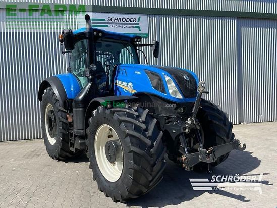 Tractor agrícola - New Holland - t 7.315 ac | gps | radgewichte