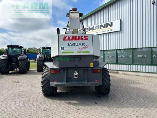 Cosechadora de Cereal - Claas - jaguar 870 mit kemper 360 und pu