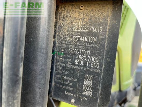 Tractor agrícola - Claas - axion 870 cmatic