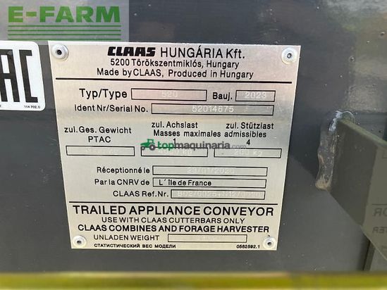 Cabezal - Claas - vario 770