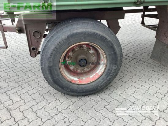 Remolqu agrícola -  - ackermann-frühauf 22t plattformwagen