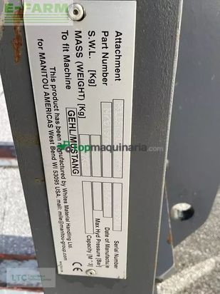 Telescopica - Gehl - pallet fork