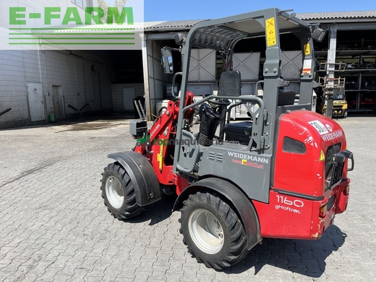 Minicargadora - Weidemann - 1160e mit typisierung, 310ah