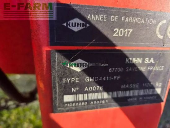 Cortacésped manual - Kuhn - gmd 4411-ff