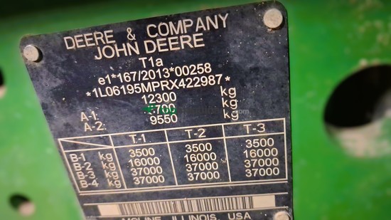 Tractor agrícola - John Deere - 6195M