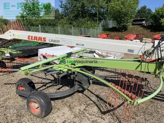 Rastrillo - Claas - liner 750 twin