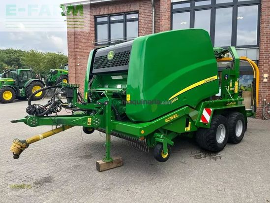 Empacadora gigant - John Deere - 960 inkl. göweil wickeltisch