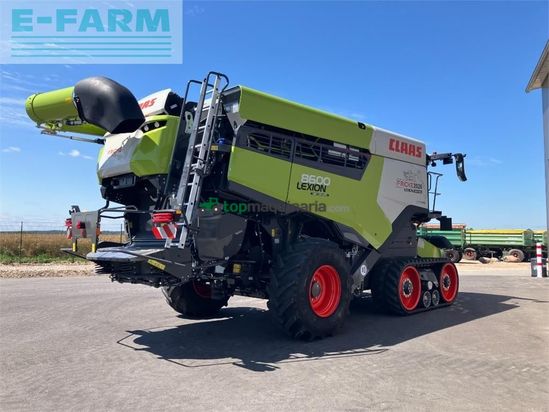 Cosechadora de Cereal - Claas - lexion 8600 terra trac