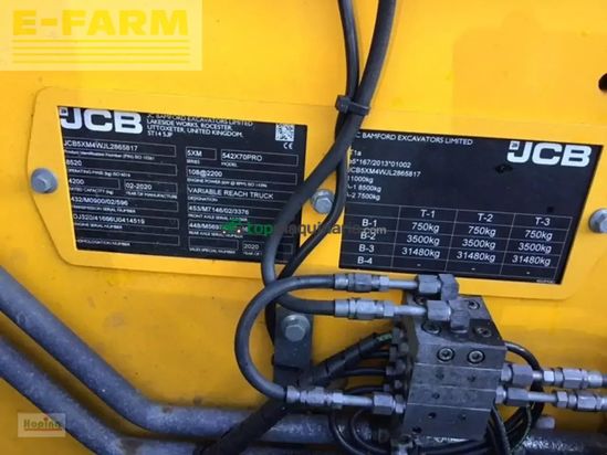 Telescopica - JCB - 542x70 agri pro