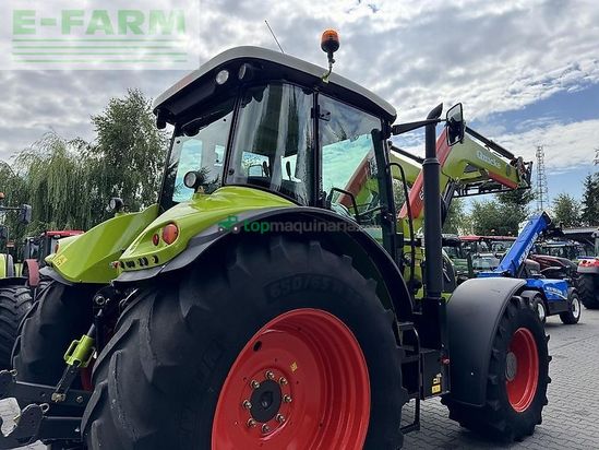 Tractor agrícola - Claas - arion 640 cis + quicke q65