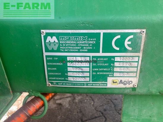 Remolqu esparcidor - Marmix - 15 m3