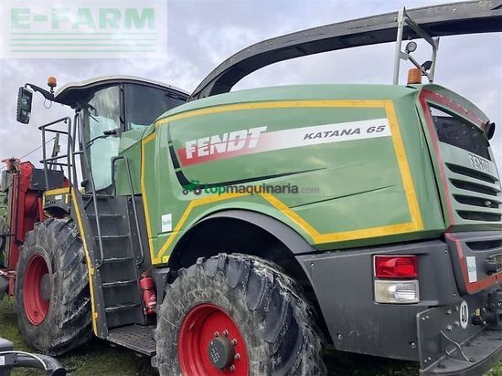 Cosechadora de Cereal - Fendt - katana 65 kemper 375+pu 3000