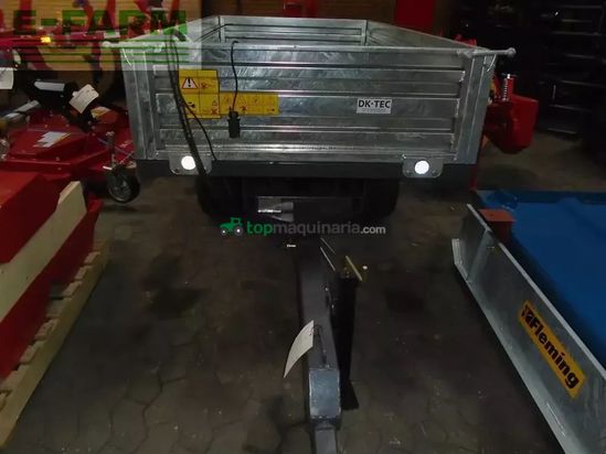 Volquet -  - 2 ton galv. m/ tip & boogie