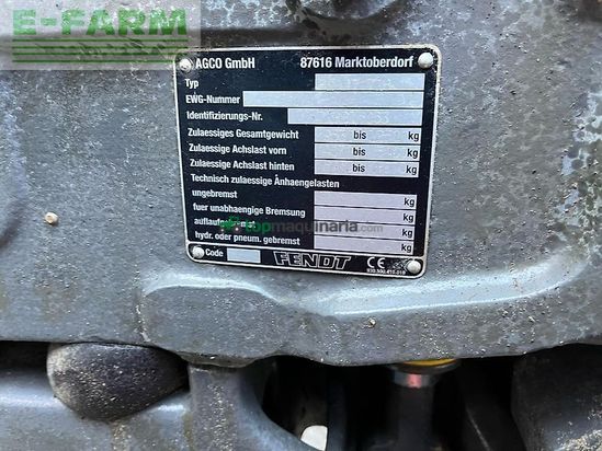 Tractor agrícola - Fendt - 818 vario tms