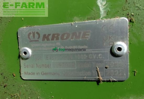 Cortacésped manual - Krone - easycut b1000cv collect + f320cv