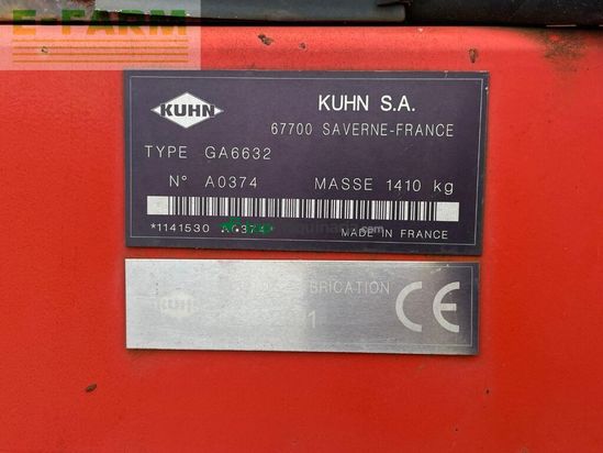 Henificador - Kuhn - ga6632