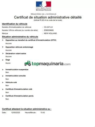 Tractor agrícola - New Holland - t6.165 ec