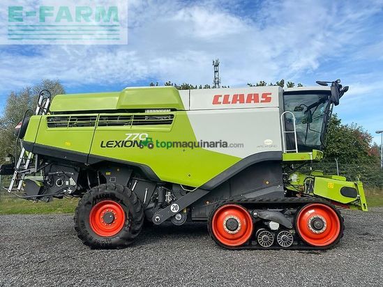 Cosechadora de Cereal - Claas - lexion 770 tt + cemos automatic + v1230