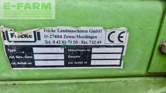 Remolqu agrícola - Fricke - kurier 6 t