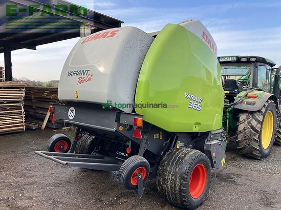 Empacadora gigant - Claas - variant 360 rc
