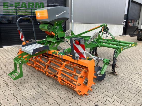 Cultivador - Amazone - Cenio 3000 met kooirol SW 600 & GreenDrill 200-E