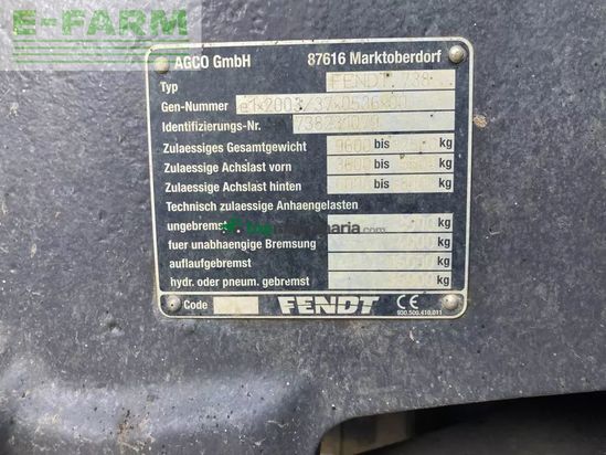 Tractor agrícola - Fendt - 714 s4 power