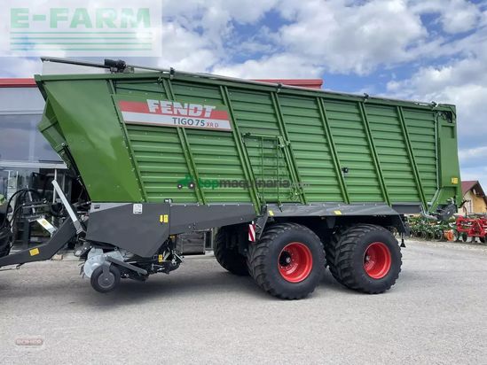 Remolqu agrícola - Fendt - tigo 75xr d
