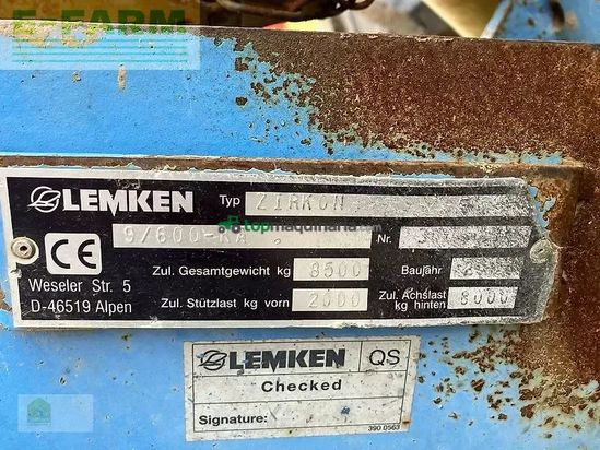 Combinado de siembra - Lemken - solitair 9/600 ka-ds mit zirkon 9/600 ka