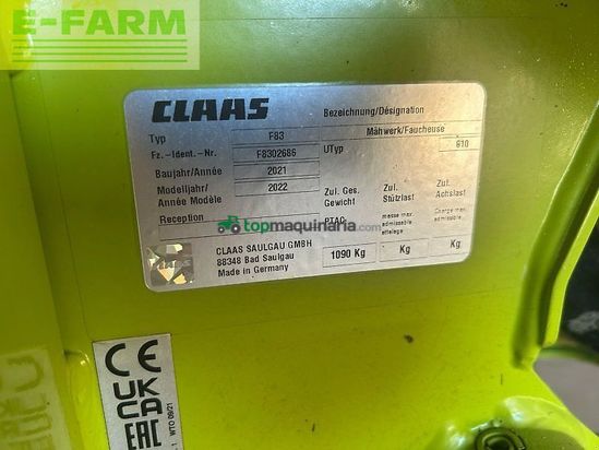 Cortacésped manual - Claas - disco 4000 contour