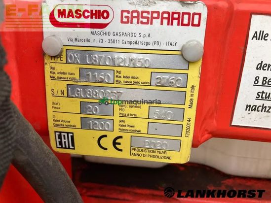 Atomizador - Gaspardo - tempo 1201 isob. 15m