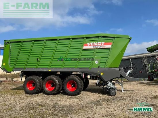 Remolqu agrícola - Fendt - tigo 90 xr