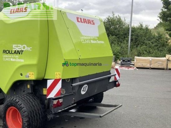Empacadora gigant - Claas - rollant 520 rc